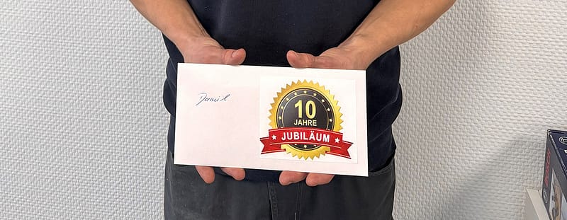 Daniel 10-jähriges Jubiläum